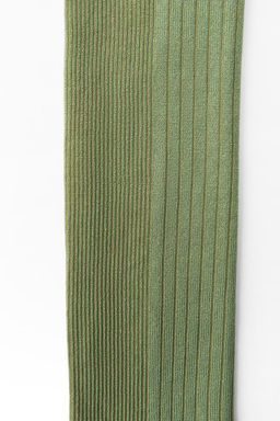 KNEE-HIGH PURL KNIT SOCKS - Zara фото 3