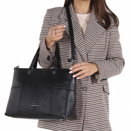 Сумка 1792Y black Polina&Eiterou