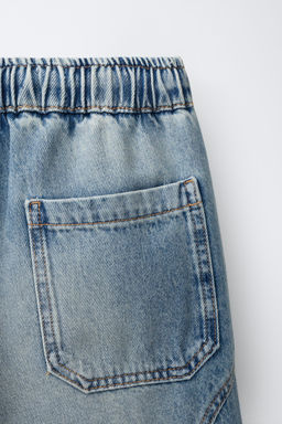 BERMUDA DENIM BARREL / Azul - Zara фото 2