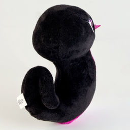 Мягкая игрушка «Змея», чёрно-фиолетовая