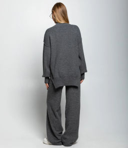 Костюм #КТ828 (6), серый - Dommod фото 4