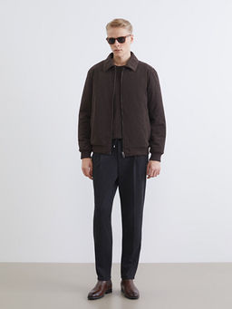 Standart Kal?p Kadife Erkek Mont