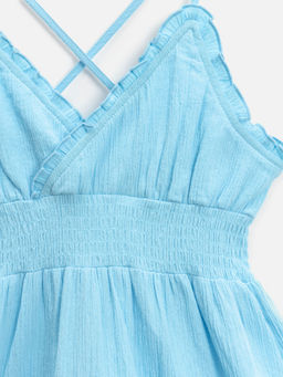 ACOOLA / Платье детское для девочек Erni голубой  фото 4