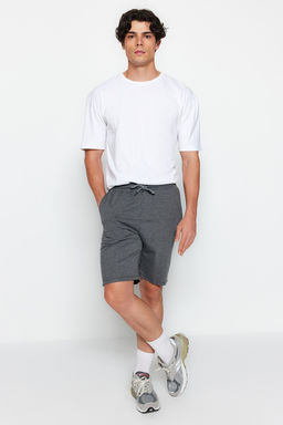 Antrasit Regular/Normal Kesim Basic Sort&Bermuda TMNSS20SR0068