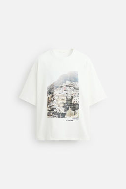 T-SHIRT WITH PHOTO PRINT - Zara фото 6
