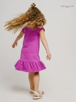 Платье Алиса слива 3073 - Sovalina фото 6