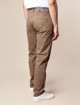 VILATTE / Брюки из плотного хлопка с эластаном  фото 10