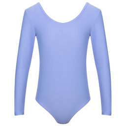 Купальник гимнастический Grace Dance, с длинным рукавом, р. 36, цвет сирень  фото 9