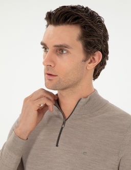 Базовый свитер стандартного кроя из норки - Cacharel фото 2