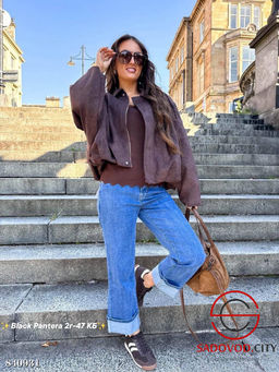 Замшевая женская куртка - Bruno фото 2