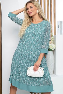 Платье Мила (мята) П5233