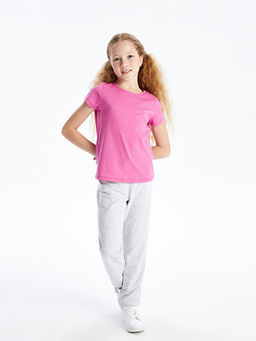 Beli Lastikli Basic K?z ?ocuk Jogger E?ofman Alt?