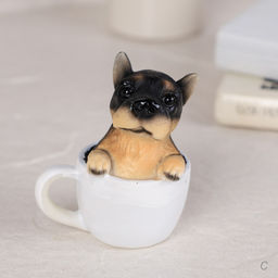 Фигурка Собака в кружке 9 см / CW421-19 /уп 120/ - Галеонтрейд фото 2