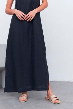 Сарафан длинный D010 1_DGR/Темно-серый - M&G all natural фото 4