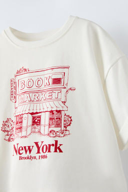 PRINTED T-SHIRT - Zara фото 6