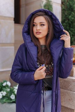 Пальто женское демисезонное 21910 (какао) - Kankan фото 6