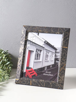 Фоторамка пластик 20х25 см "Гедеон" чёрный с золотом 32х28х2 см