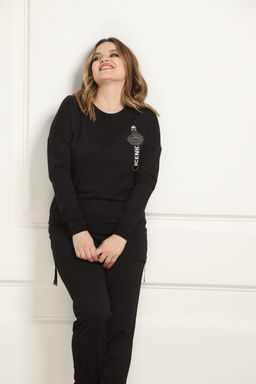 Туника AMORI 6357 черный  фото 2