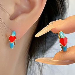 Серьги с замком кольцо арт. 13 2869 (id 272991) - Rada фото 2