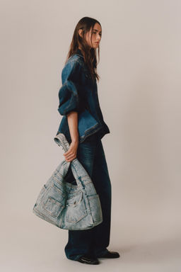 MAXI BOLSO DENIM LIMITED EDITION / Azul Denim