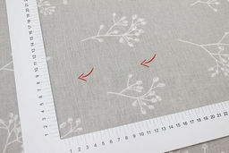 Бязь Гербарий - веточки, (комп), ш.2.2м, хлопок-100%, 115гр/м.кв - Купава фото 4