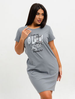 Сорочка С-2 темно-серый - Lena basco фото 6