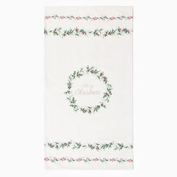 Полотенце новогоднее "Этель" "Merry Christmas" 40х73 см, 100% хлопок, саржа 190 г/м2