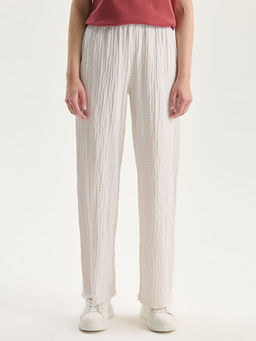 Beli Lastikli Dokulu Kad?n Pantolon