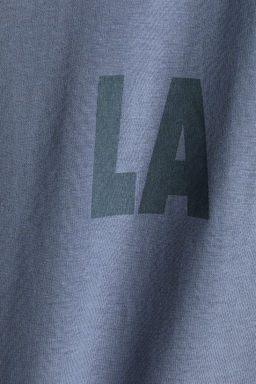 Camiseta estampada de corte holgado - H&m фото 12