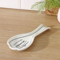 Аксессуары для кухни Доляна Уют, 4 предмета, дозатор 300 мл, мыльница, подставка для губки, подставка для ложки, белые фото 4