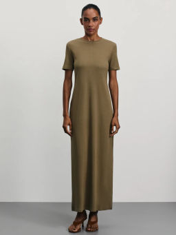 Платье-футболка длины макси / Zarina  фото 2