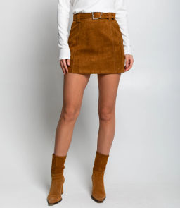 Юбка #КТ2862 (1), коричневый - Dommod фото 2