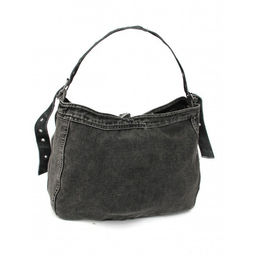 Сумка женская текстиль JN-76-8182, 1отд, плечевой ремень, черный jeans SALE 261810 - Bobo фото 6