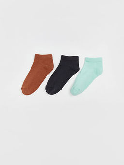 Basic K?z ?ocuk Patik ?orap 3l?