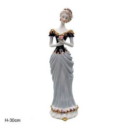Статуэтка Дама 30 см / 181 /уп 24/