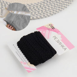 Резинка ажурная бельевая, 14 мм, 10±1 м, чёрная