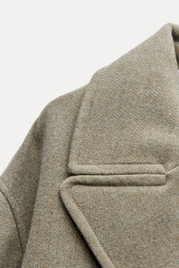 SHORT DOUBLE-BREASTED COAT - Zara фото 7