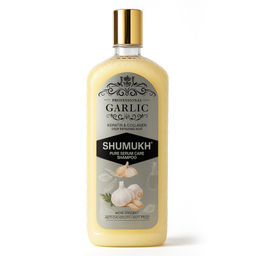 Шампунь для волос с чесночным маслом Shumukh, 420 г для стимулирования роста здоровых волос SMK3-06