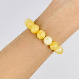 Браслет из желтого Кальцита - Радуга самоцветов фото 2