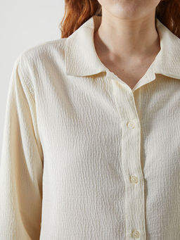 Regular Fit M?slin Kad?n G?mlek