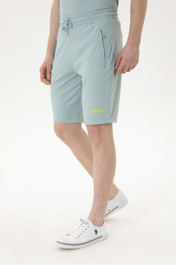 Мужские трикотажные шорты цвета морской волны - U.s. polo assn фото 2