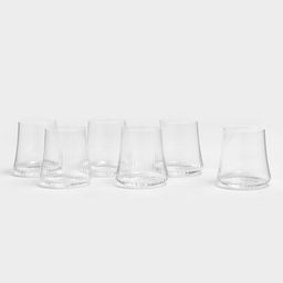 Набор стеклянных стаканов для виски «Экстра», 350 мл, набор 6 шт.