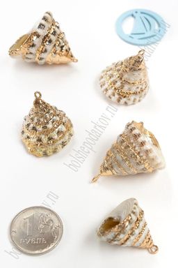 Подвеска Ракушка (4 шт) SF-3340, №1