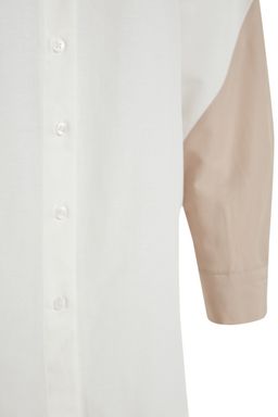 TRENDYOLMILLA Ekru Renk Bloklu Boyfriend Genis Kal?p Dokuma Gomlek TWOSS23GO00393  фото 13