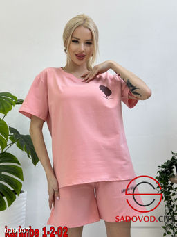 Спортивный женский летний костюм двойка