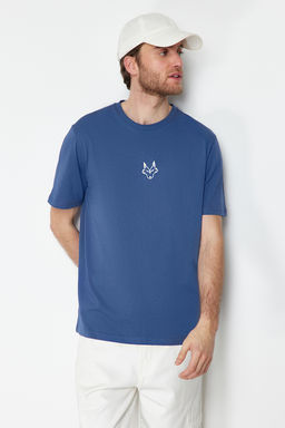 TRENDYOL MAN Siyah Regular/Normal Kesim Kurt Nak?sl? %100 Pamuklu T-Shirt TMNSS24TS00056 - Trendyolmilla фото 14