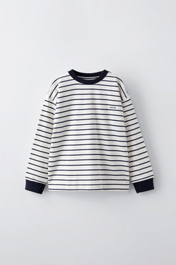 STRIPED HEAVY JERSEY T-SHIRT