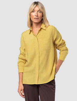 VILATTE / Блузка из вискозы с лиоцеллом  фото 7