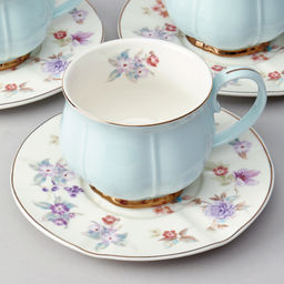 ЧАЙНЫЙ НАБОР LEFARD ВРЕМЕНА ГОДА НА 6 ПЕР. 12 ПР. 250 МЛ ГОЛУБОЙ  фото 7