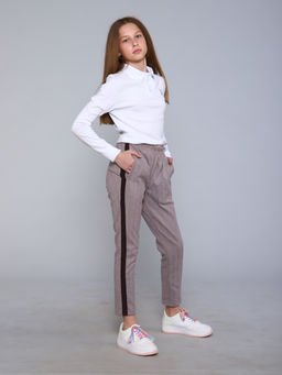 Брюки Салли-1 бежевый - Ладошки фото 12